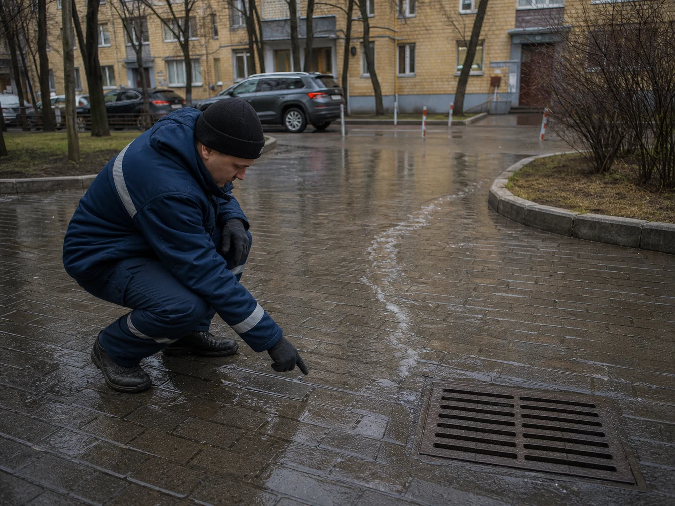 Диагностика дворовой сети: пример выполненной работы